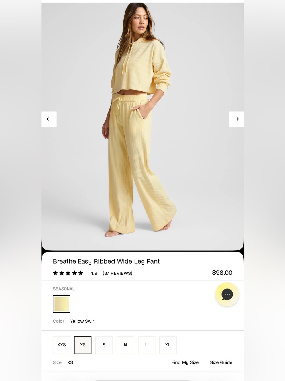 beyond yoga Breathe Easy Ribbed Wide Leg Pant S


PRICE IS FIRM  !
